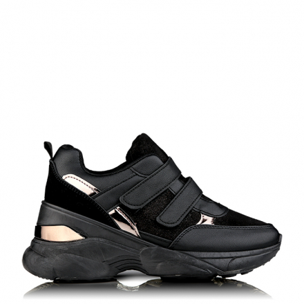 Σκρις Σκρατς Platform Sneaker Μαύρο 