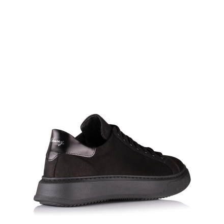 NORTHWAY 934 Nabuk Leather Sneaker  Black