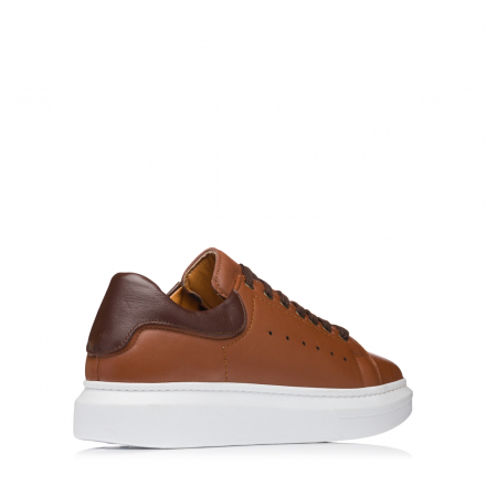 NEXT STEP SHOES 10NST Sneaker Leather Camel