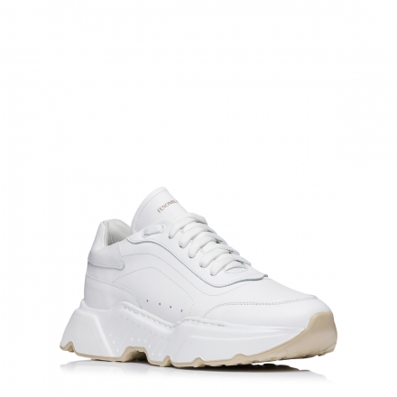 FENOMILANO 2227-1 Leather Sneaker Leather Λευκό