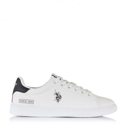 U.S. POLO ASSN. BYRON001 BYRON001 Sneaker  Λευκό/Μαύρο