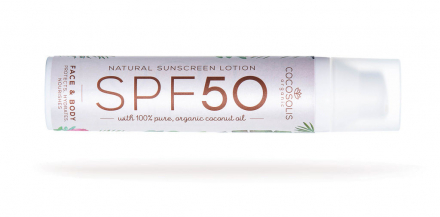 SPF50 Natural Sunscreen Lotion Protects, Hydrates, Nourishes Sunscreen