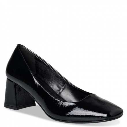 ENVIE SHOES LOW HEEL PUMPS E02-20836 Γόβα  Black