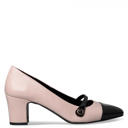 ENVIE SHOES E02-20841 MID-HEEL PUMPS Γόβα  Nude