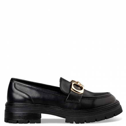 ENVIE SHOES E23-19247 CHUNKY LOAFERS Loafer  Μαύρο