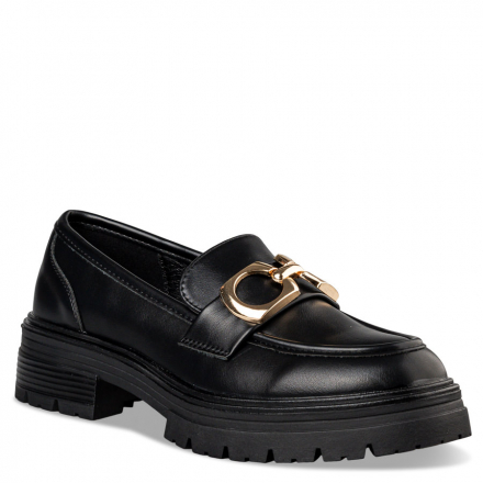 ENVIE SHOES E23-19247 CHUNKY LOAFERS Loafer  Μαύρο