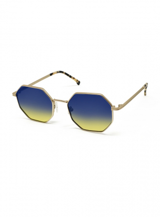 WEAREYES WAE.GM.11.00 Gamma Sunglasses  Gold/Blue-Yellow