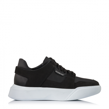 FENOMILANO 2325 Sneaker Leather Μαύρο