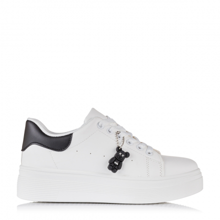 PLATO OX-23351 Sneaker  Λευκό/Μαύρο