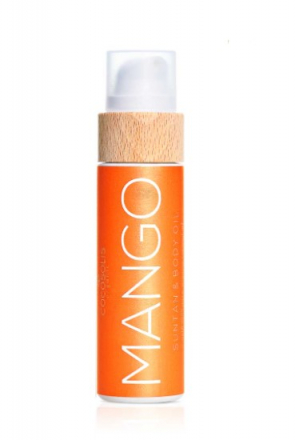 MANGO Suntan & Body Oil Deep Tan, Hydration, Tropical Mango Aroma 