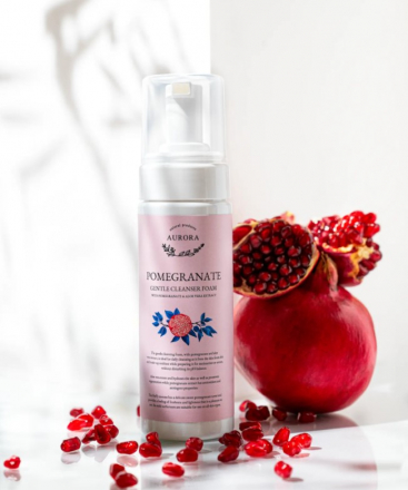 AURORA 1025 Pomegranate Gentle Cleanser Foam , 150 ML Pomegranate/Aloe Vera
