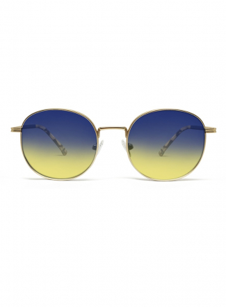 WEAREYES TENSION 2.0 Sunglasses  Gold/Blue-Yellow