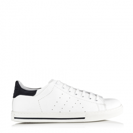 Antonio Sneaker Leather Λευκό 