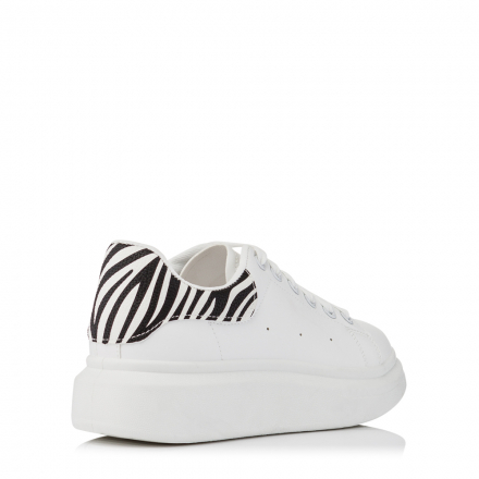 NO NAME RA38 Zebra Sneaker  Λευκό/Μαύρο