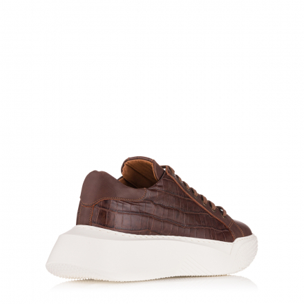 NORTHWAY Leather Sneaker  Καφέ 