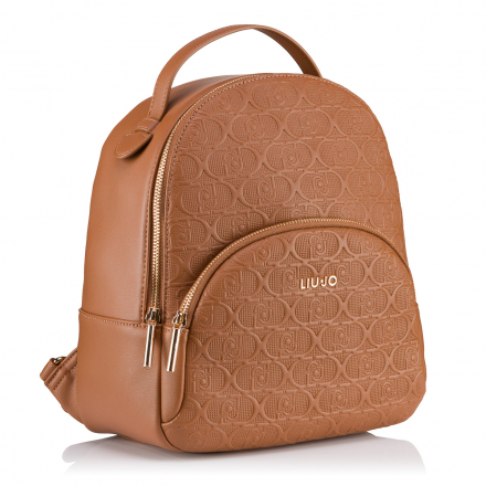 LIU JO AF4193E0538 Manh Backpack Τσάντα with Logo Camel