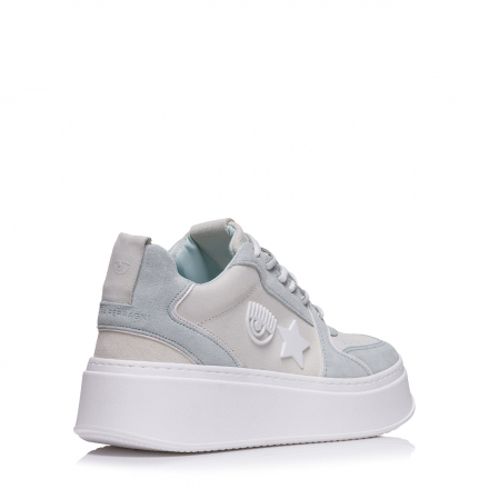 CHIARA FERRAGNI SCHOOL Sneaker  Light Grey/Ice Blue 