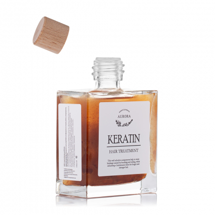 Keratin Hair Treatment Oil με Υδρολυμένη Κερατίνη, 100ml 