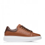 NEXT STEP SHOES Sneaker Leather Camel 