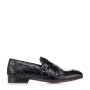 FENOMILANO Leather Loafer  Μαύρο 