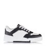 PLATO Sneaker  Λευκό/Μαύρο 