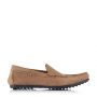 ANTONIO Antonio Eric Moccasin Leather NUBUCK Perforated Beige