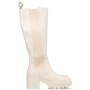 ENVIE SHOES KNEE-HIGH BOOTS Μπότα  Off White 